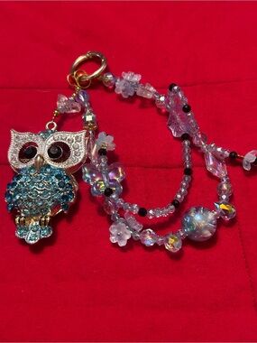 Handmade Beaded Bag Charm / Purse Charm –